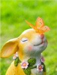 태양광 정원등 토끼 정원 장식조명 2color : 지안홈데코