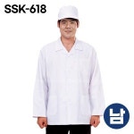 SSK-618위생가운 (남성) M~XL : 진마켓주식회사