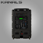 카날스 BK-1260 충전식앰프 스피커 무선마이크 2개 행사용 이동식앰프 600W : 라온소울음향