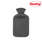 커버만-파쉬 보온물주머니 양면누빔7미리 면커버 2L용 : FASHY