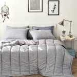 극세사 이불 겨울 침구 부드러운 차렵 이불 라이너 세미마이크로 싱글 퀸 Q 이불 : DI-VIDE