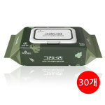 보드레 그리너리 물티슈 캡형 100매 x 30개 : 코스트코앤샵