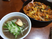 시원한 물 칡 냉면세트 냉면육수 밀키트 800g : 까치분식 since1992