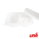 사각반죽용기 3칸 600개 전자렌지용 미니 : 유나팩