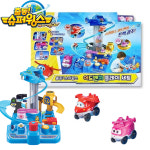 슈퍼윙스4 어드벤쳐 플레이 세트 자동차 비행기 트랙 레이스 게임 장난감 : 까치마켓