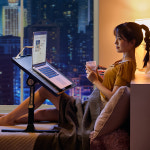 침대컴퓨터책상 기울어지는 테이블 이동식 쇼파옆 : 우리구매대행