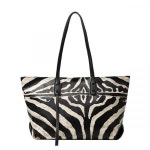 얼룩말 무늬 여성 대용량 대학생 숄더백 : 디앤지커머스