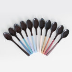 주주브 프라임 대추 나무 수저세트 11color 비비드컬러 옻칠 우드 숟가락 젓가락 세트 : 흥도많은고양이