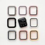 애플워치 케이스 8 7 6 SE 2 3 호환 풀커버 베젤링 애플워치11 10 9 케이스 : 투명샵