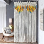 마크라메 문 입구 커튼 인테리어 : 마니만물상