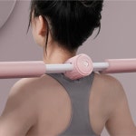 홈트 밸런스 바 스트레칭 요가 봉 굽은 허리 등 펴기 거북목 통증 완화 바른자세 : LSCE41