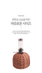 이소가스 워머 라탄 커버 케이스 감성 캠핑 랜턴 : J-TRADE