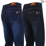 [1+1] SH501기모청스판바지 겨울 남성 빅사이즈 데님 워싱진 캐주얼 진 : 제이씨월드