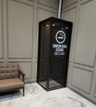 스크린 골프 흡연실 휴게실 부스 아파트 카페 커피 숍 술집 맛집 야구장 포차 바 pc방 흡연 실내 실외 가격 설치 제작 : 프리스모킹 흡연부스