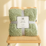 아르지오 차박 블랭킷 극세사 밍크 양털 담요 패드 감성 캠핑 이불 크림베이지 중형 : ARGIO  아르지오