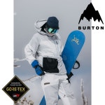 22/23 BURTON/버튼 Mens GORE-TEX 2L Carbonate Anorak Gray Cloud/Silver Sconce (버튼 고어텍스 카보네이트 2L 아노락)... 