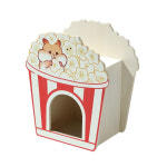 YEE 햄스터 팝콘 하우스 은신처 놀이터 : 미미네아쿠아