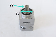 SHIMPO 중고 감속기 VRSF-LB-7D-800-ST 입력16 출력22 7:1 78각 : 에프에이온