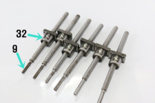 구로다 중고 볼스크류 1504 GE15-4 A 전장270 ST150 대당가격 : 에프에이온