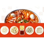 떡볶이 밀떡 순한맛 매콤한맛 매운맛 밀키트 : bisbi