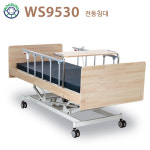 우성이엔지 3모터 의료용 가정용 환자용 전동 병원침대 편백 WS9530 : 우성이엔지