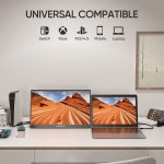 휴대용 포터블 패널 Arzopa 15.6형 울트라 슬림 모니터 FHD 1080P USB C HDMI IPS 외부 화면 /MAC/노트북/PC/휴대폰/스위치/휴대폰... 