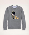 브룩스브라더스 그레이 맨투맨 French Terry Henry Sweatshirt : 워너바이굿즈