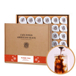 코엔에프 카페포션 아메리카노 커피 (블랙/헤이즐넛) 20ml 30개입 선물세트 / 액상 캡슐커피 포션커피 : 청담프라그랑스