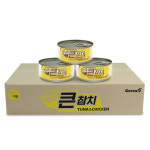 더큰참치 고양이캔 참치 게살 160gx24개입 : 조은세상1