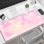 좌식 조립식 1인용 게이밍 식탁대형 패드 마우스 키보드 잠금 가장자리 Razer XXL 책상 질감 매트 데스크 노트북 핫 오피스 PC 액세서리... 