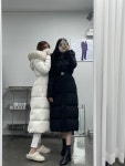 (블랙x)백화점 퀄리티 보장 보온성 따듯함 럭셔리 빠른 배송 명품 롱패딩 : 라피네현