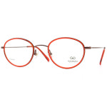 H3128 C2 49mm 함부르크디자인 안경 (투명레드&다크와인) H-3128 티타늄 HAMBURG DESIGN 구매시 즉시할인 혜택 : 아이웍스샵
