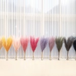 핑크뮬리 인조 갈대 팜파스 억새 강아지풀 인테리어조화 소품 크림 30cm : 집자랑