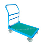 접이식스틸대차 무소음 소형 청색대차 구르마 짐운반카 수레카 : 루미카카트