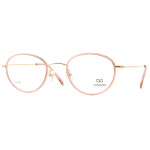 H3128 C1 49mm 함부르크디자인 안경 (투명핑크&로즈골드) H-3128 티타늄 HAMBURG DESIGN 구매시 즉시할인 혜택 : 아이웍스샵