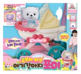 미미월드 유모차타는 아기강아지 포미 강아지인형 : juashop