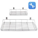 진열 SPW 평철바구니 SP-30 옵션선택 스페이스월부속 DIY 철물 : 철든사람들