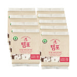 템포 패드 내추럴순면 라이너 롱 18P 9개 : 아만노마켓