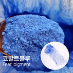 코발트블루 1kg 안료 펄가루 펄 : 칠하자닷컴