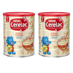 Nestle Cerelac 5 Cereals with Milk 네슬레 세레락 5 시리얼 밀크 이유식 400g 2개 : SS shop