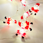 LED 크리스마스 전구 (산타 하트 벨) AA건전지타입 20알 웜화이트 2M : 주식회사 승원전자