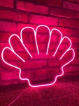 조개 네온, 매장 인테리어, LED 간판, 아트 네온, 주문제작, 인테리어 소품 : 네온박사-