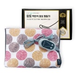 분리세탁가능 말아쓰는 황토 전기찜질기 할아버지 발목 할머니 : 누리스마일
