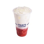 [빽다방] 딸기라떼(ICED) : 빽다방스토어