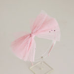 유니엘 아동복 리오나 키즈 여아 머리띠 헤어밴드 핑크 UNEEL : 유니엘-uneel