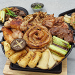 집에서먹자 곱이곱다 모듬한판 소 초벌 곱창구이 대창 막창 염통 술안주 560g 760g : 집에서 먹자