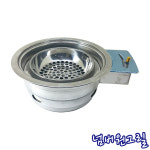 불안나 로스타 RMS330 D형 재받이숯통 지름 260mm : 넘버원그릴
