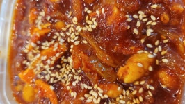 오징어젖갈 400g 곤드레남원추어탕밑반찬 : 곤드레남원추어탕