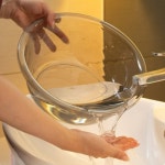 투명세숫대야 플라스틱다라이 원형세수대야 : 범스스토어