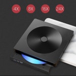 외장 cd롬 노트북 odd dvd rom 슬림 외부 광학 드라이브 usb 2 0dvd : 홈즈글로벌